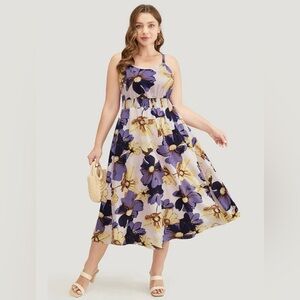 Summer floral dress US size 18-20